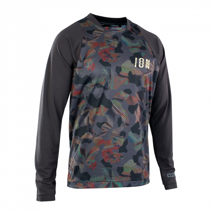 POLERA DE HOMBRE ION SCRUB LS 2022 NEGRA